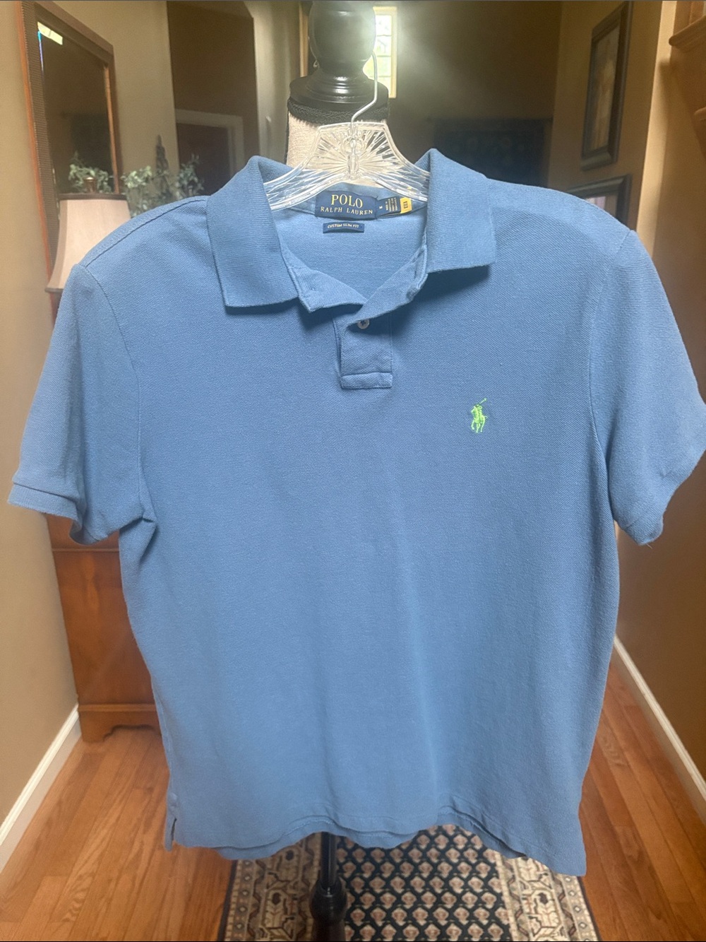 Polo by Ralph Lauren Men's Blue Short-Sleeve Polo